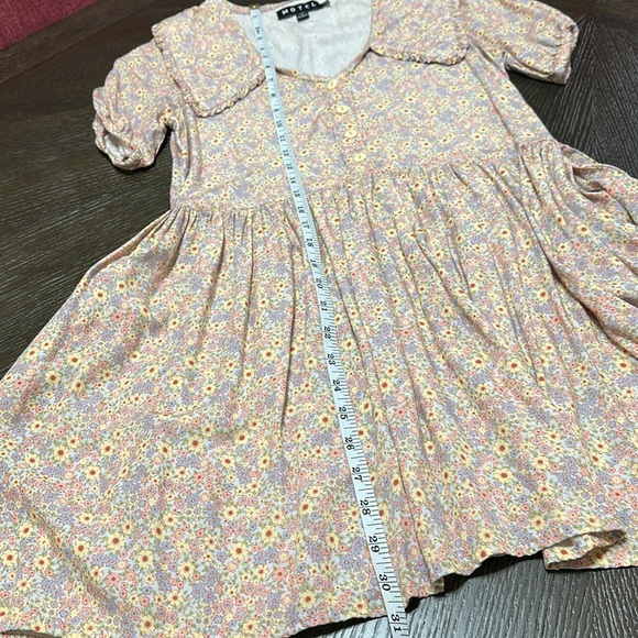 Motel Rocks 70s‎ Prairie Girl Floral Madsen Babydoll Dress, Women’s Size XS - Picture 12 of 16